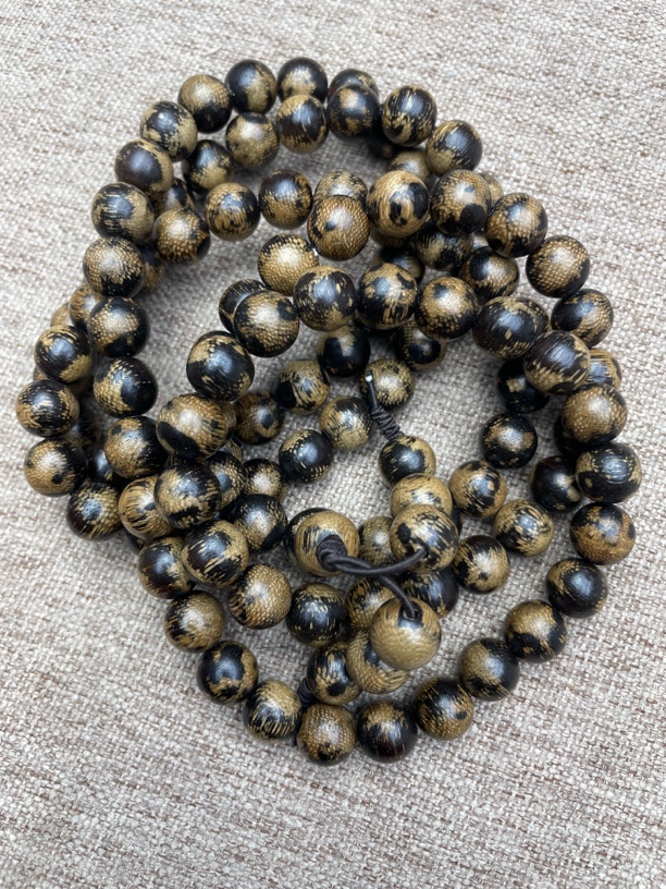 沉香木串文玩老料 手串 60号