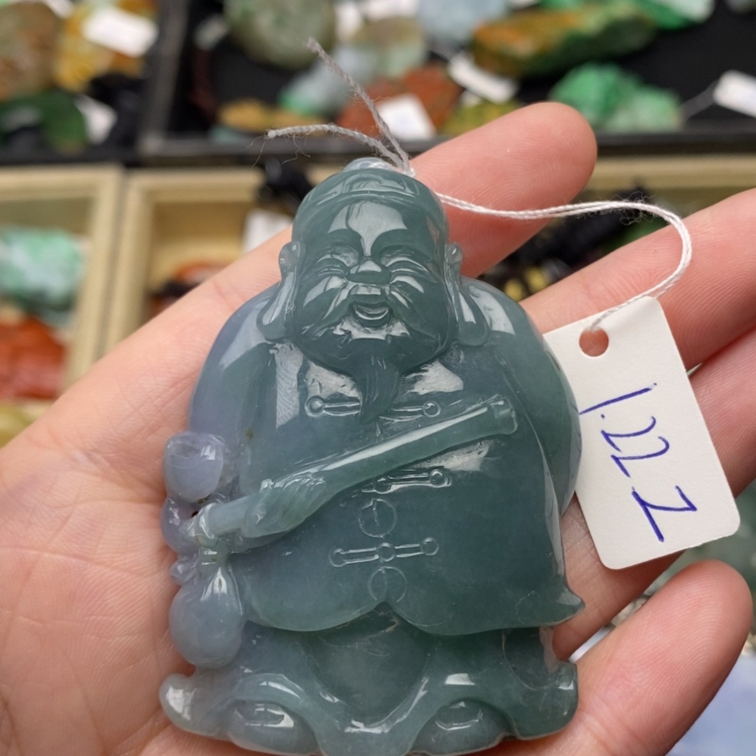 翡翠项链未镶嵌地主50号