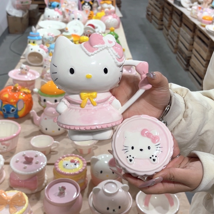 陶摆件陶瓷摆件欢迎光临