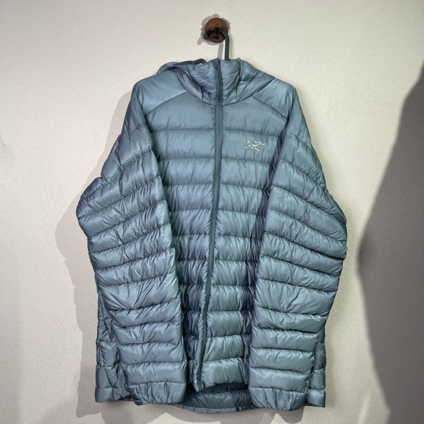 99新 ARC'TERYX/始祖鸟 Cerium Hoody 连帽羽绒服/尺码：XXL