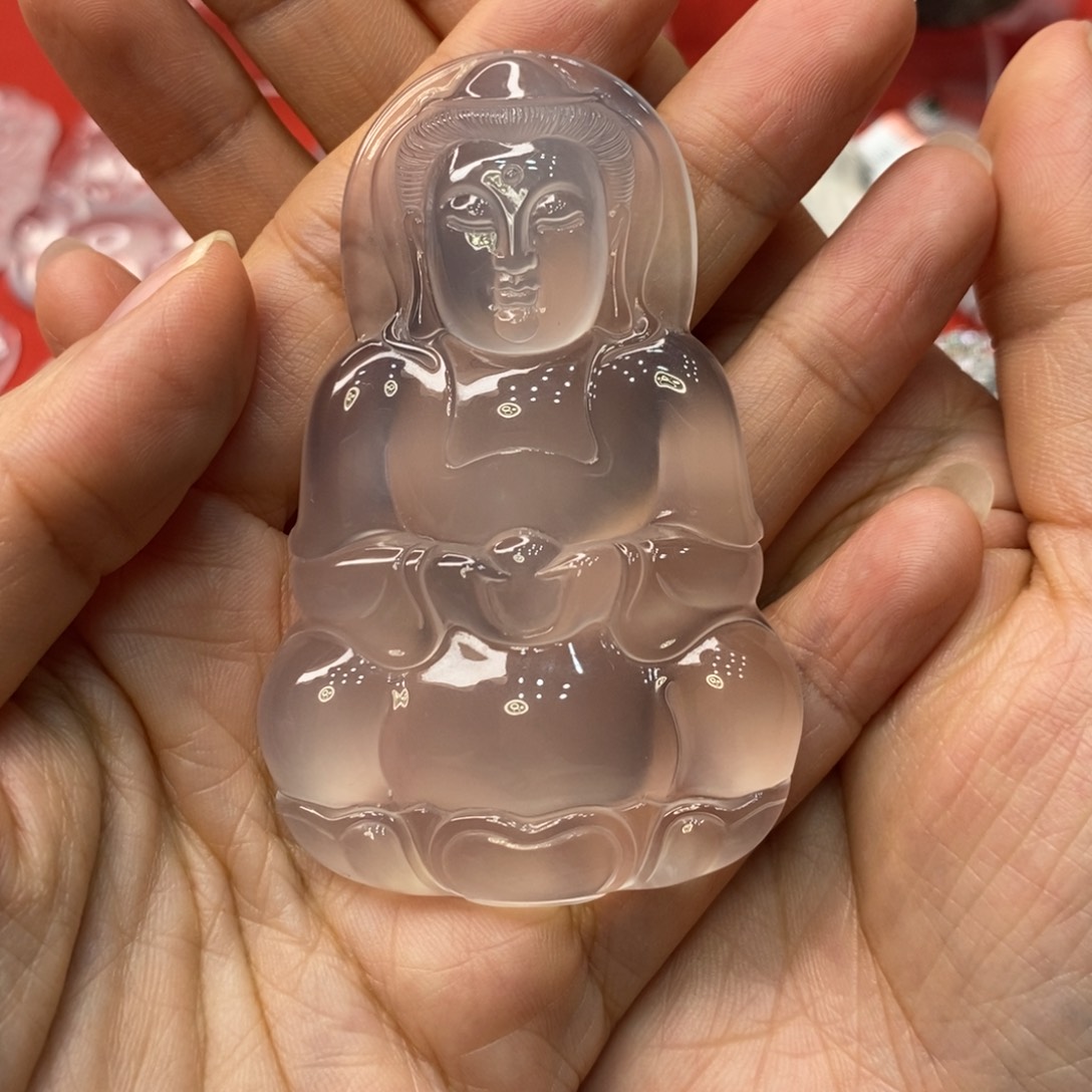 忘***去石英质玉未镶嵌吊坠