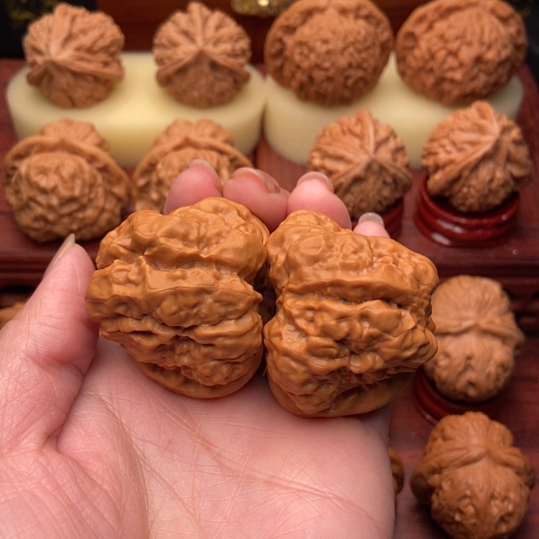 桃核把件…****…延庆蛤蟆头42