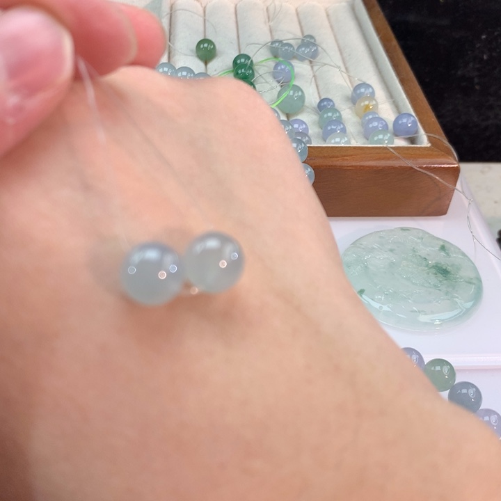 翡翠未镶嵌手链买断