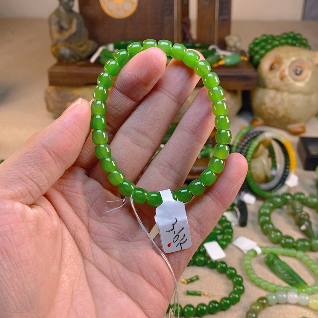 和田玉颈饰未镶嵌^****^