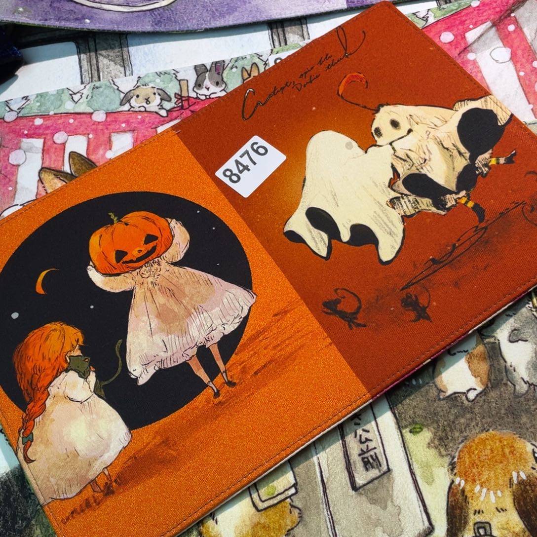 织绣A5 活页不带纸9476