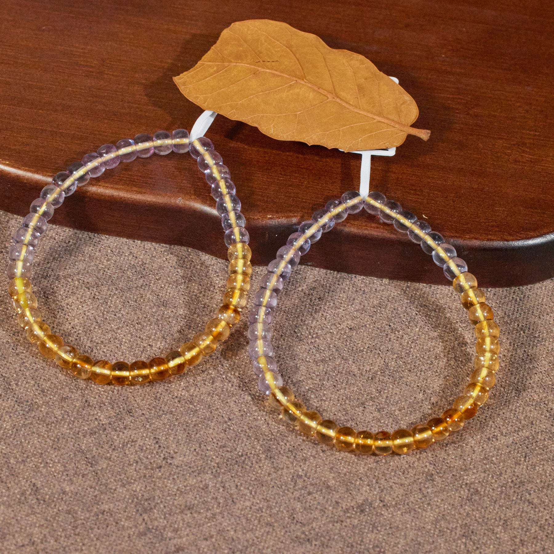 【歪歪】紫黄晶手串*（多样性发其一）W8960