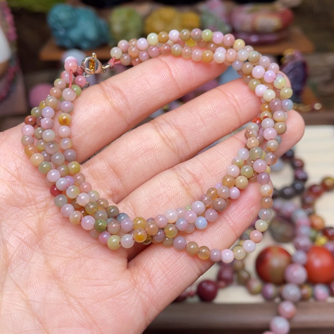 玛瑙/玉髓珠宝半成品未镶嵌柒*盐源玛瑙福利