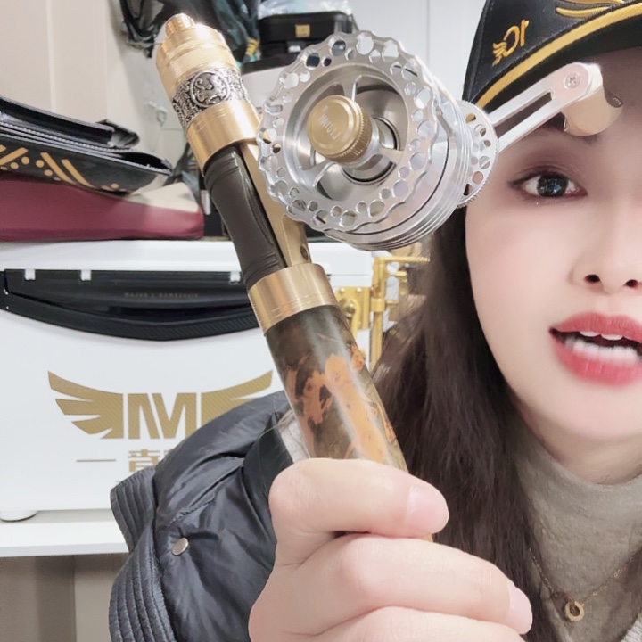 利剑轮子➕猎魔人直型手把➕鱼则成MH62杆稍