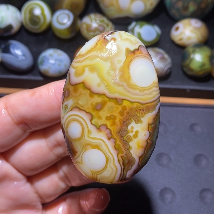 未镶嵌玛瑙/玉髓珠宝半成品27