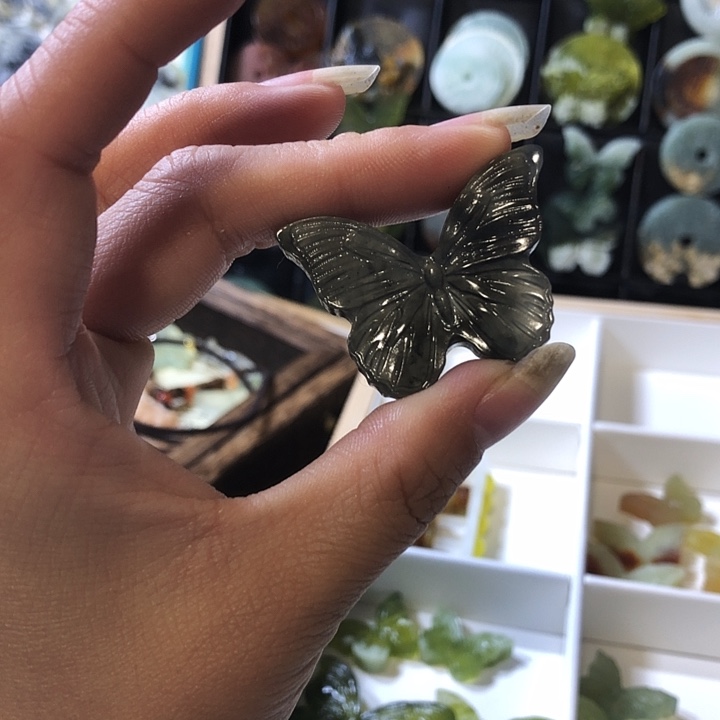 岫玉未镶嵌岫玉挂件