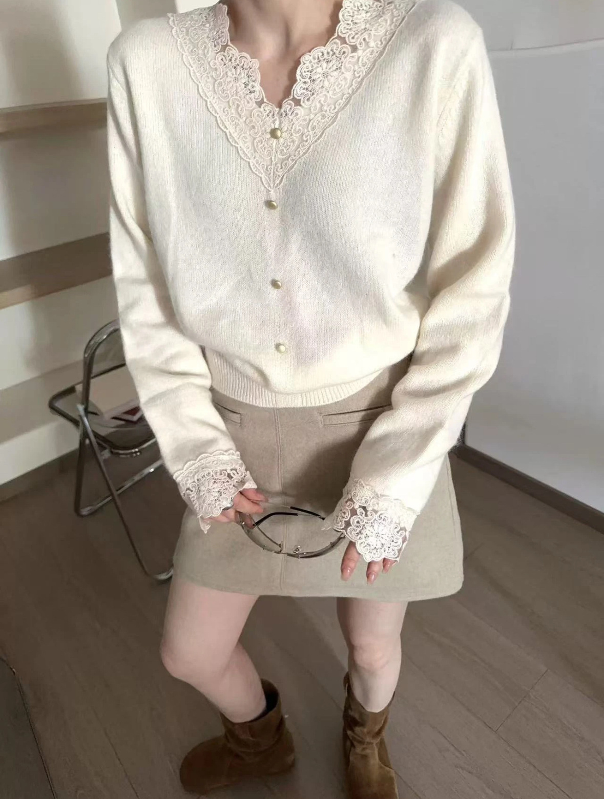 800-999天丝羊毛女桑蚕丝针织夏季韩版百搭洋气卡通动漫网红女士