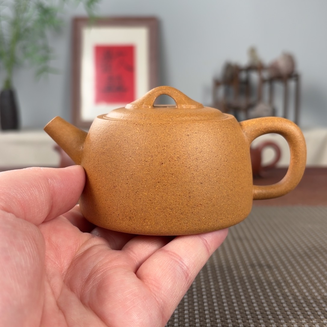 紫砂茶壶黄龙山原矿紫砂壶