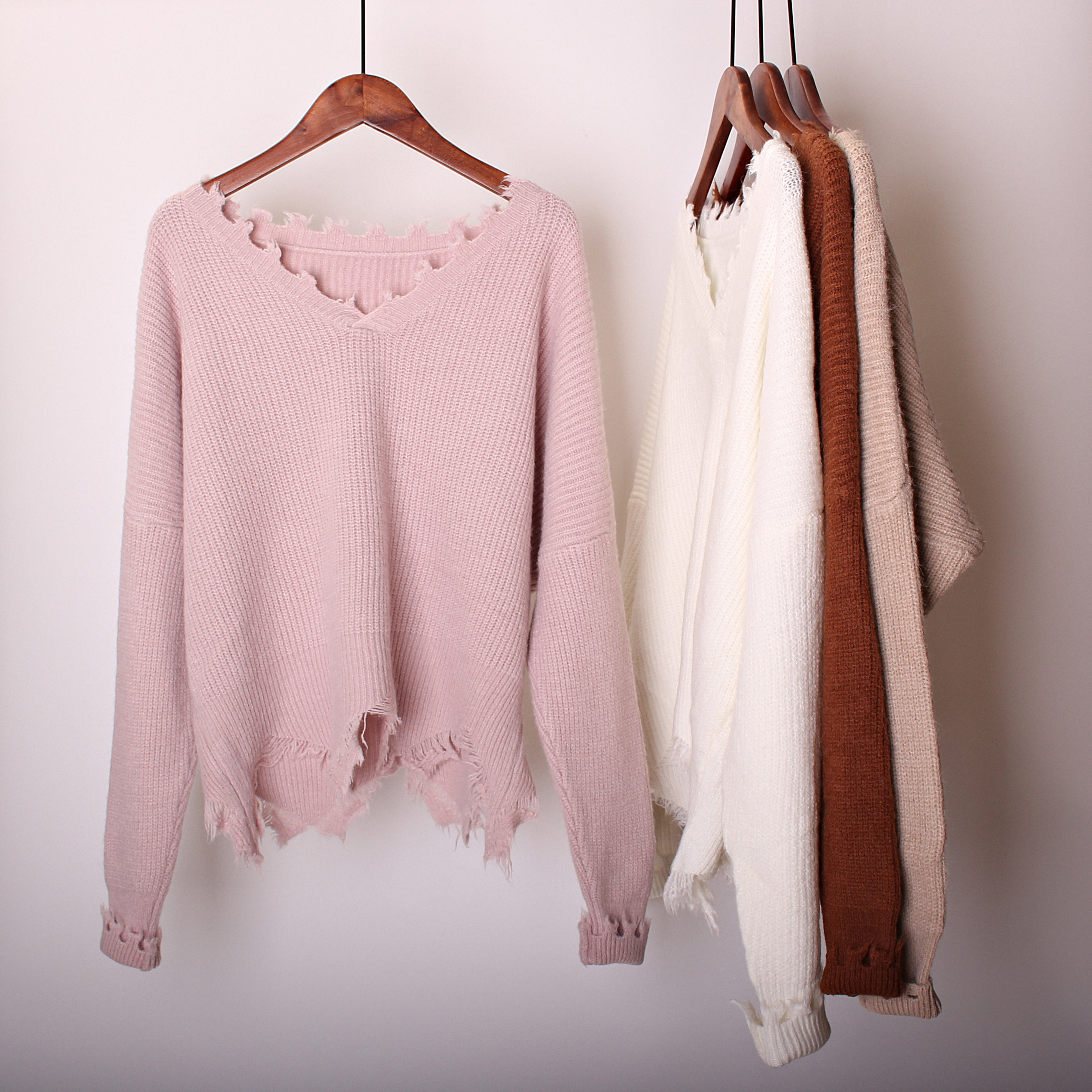 新款时尚针织四季女装251——260