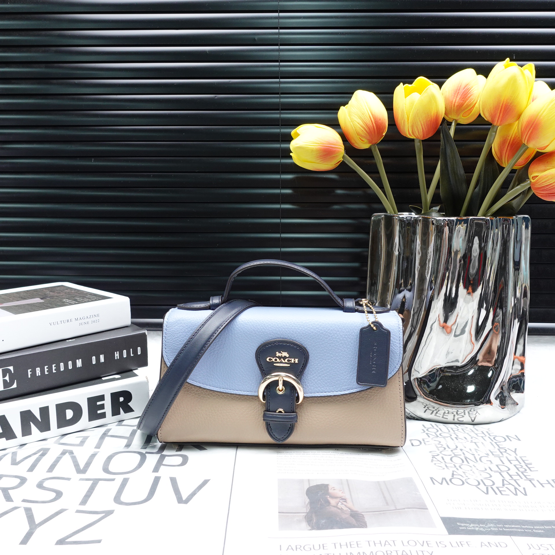 95新 COACH/蔻驰 单肩包/T10209584