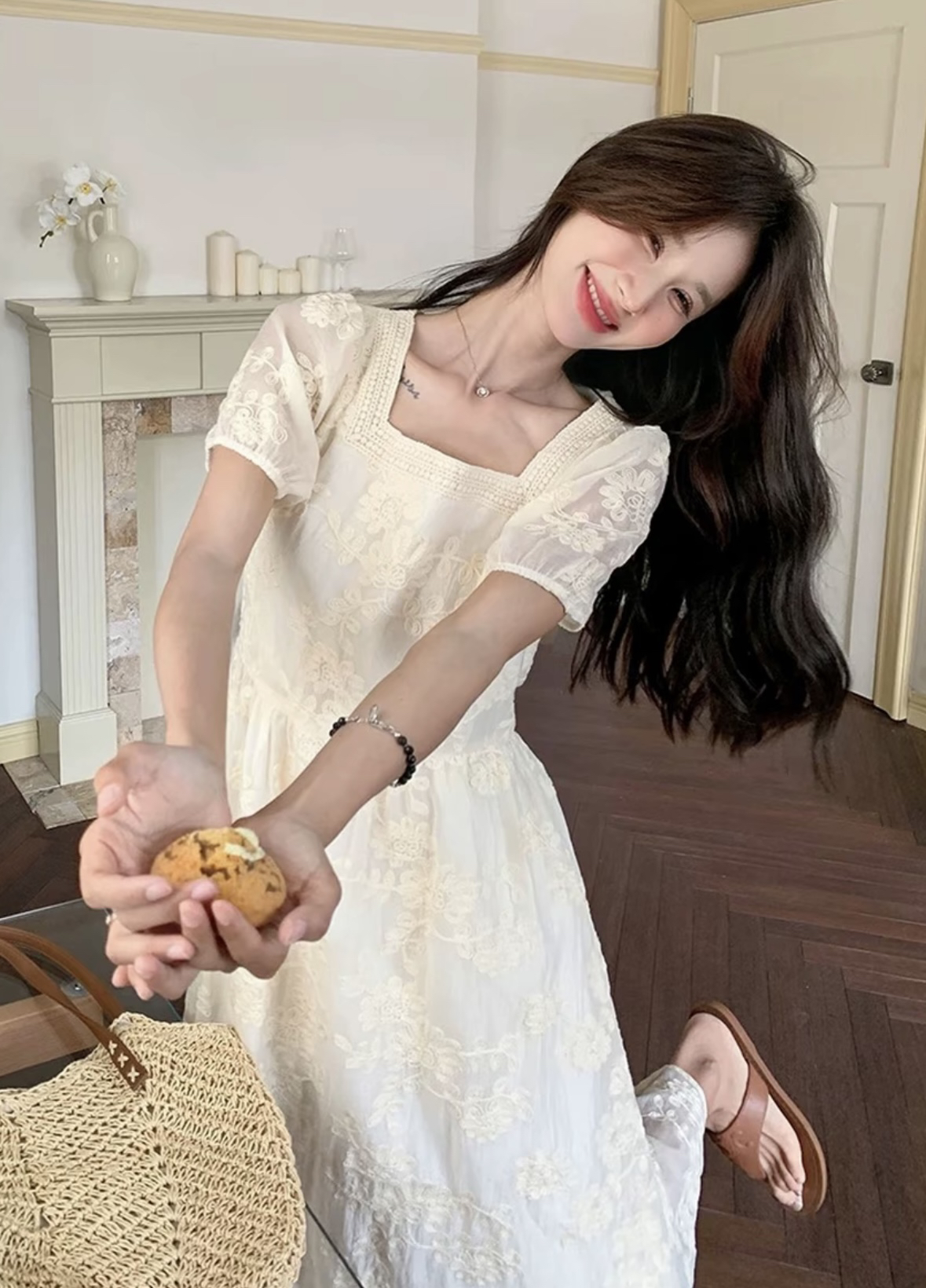 【芯芯夏装系列】ins韩版时尚通勤显瘦连衣裙