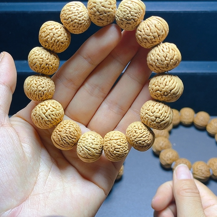 紫****桃核吊坠桃核手串