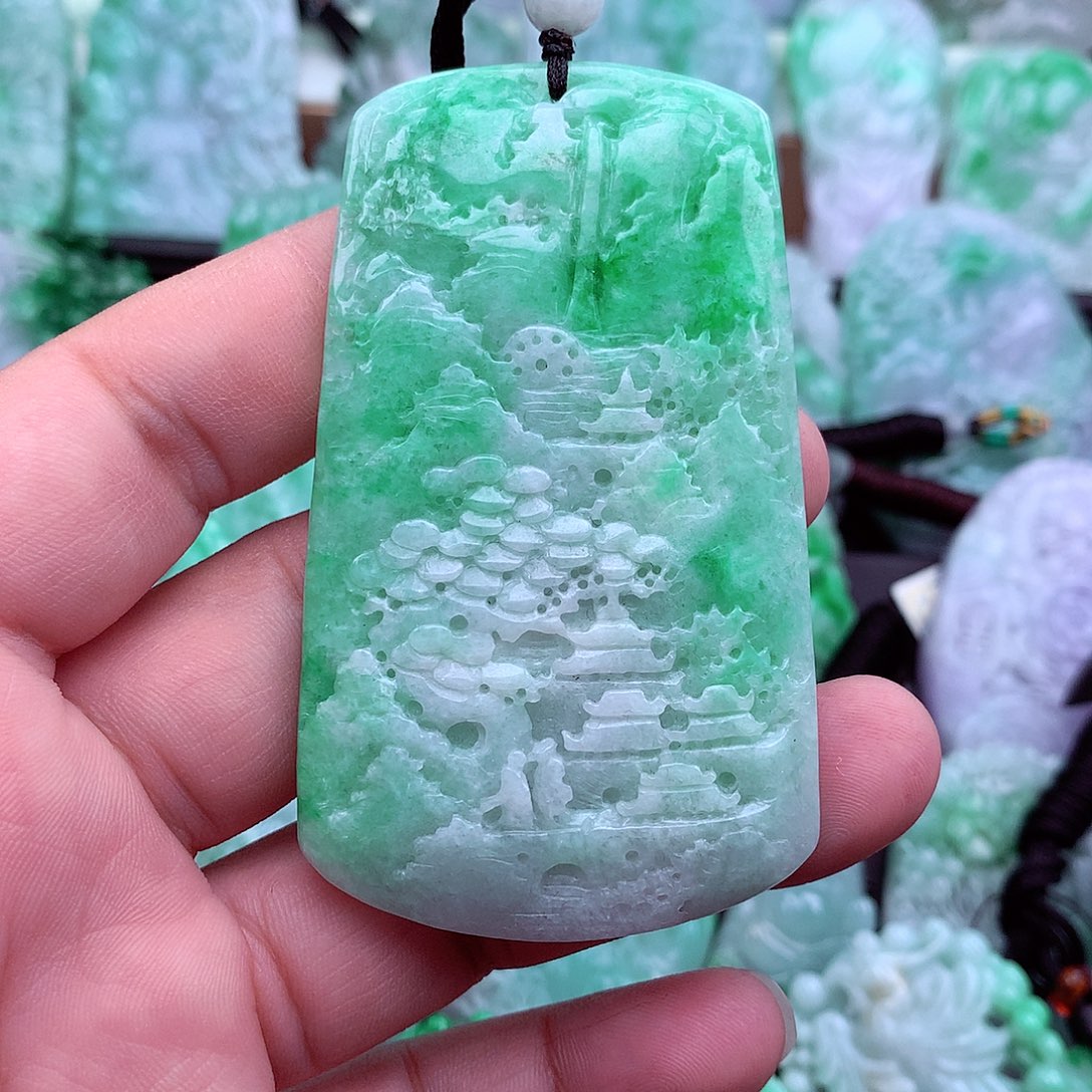 翡翠吊坠(不含链)未镶嵌