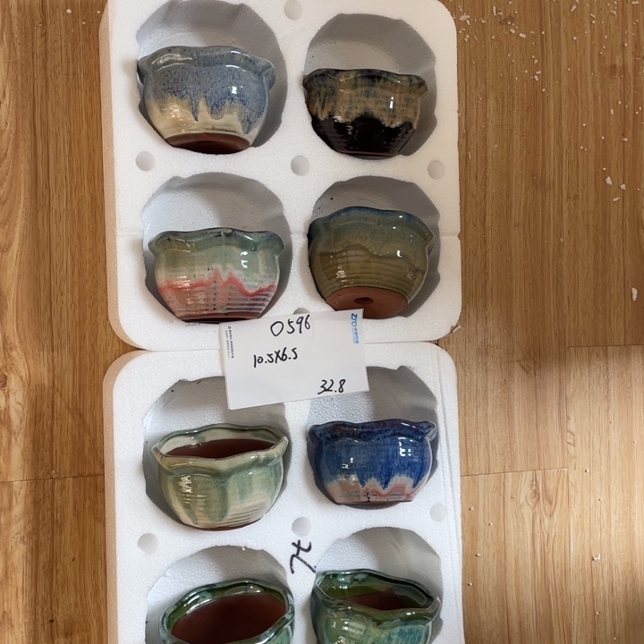 粗陶多肉花盆微瑕596