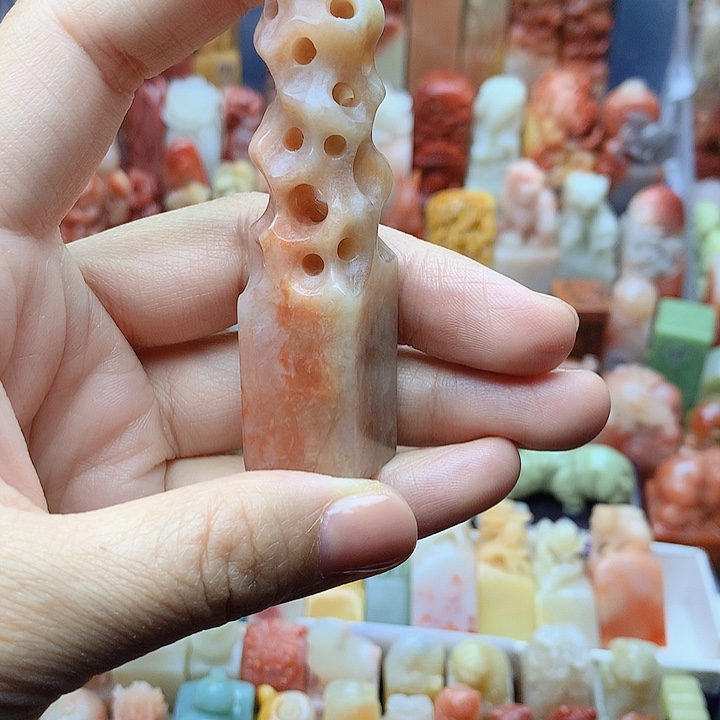 昌化石印石名章定制