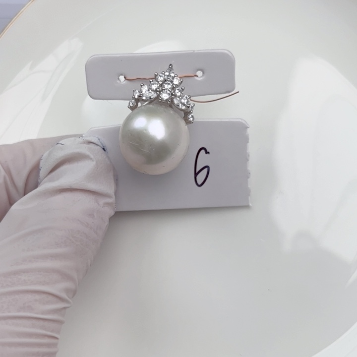 淡水珍珠颈饰银S925镶嵌