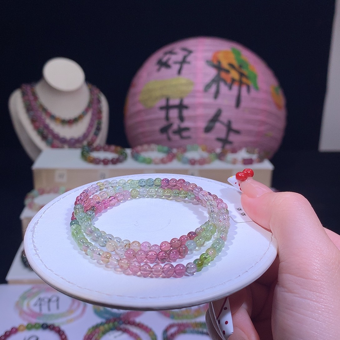 碧玺手链未镶嵌碧玺