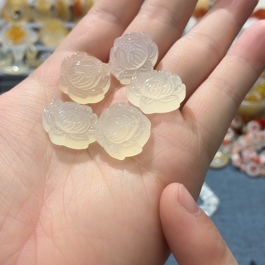 玛瑙/玉髓未镶嵌吊坠(不含链)