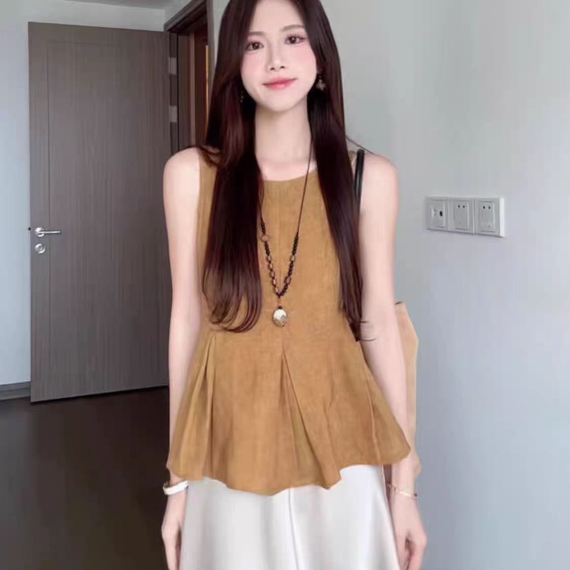 简约通勤气质简约时尚套装夏季外穿非正式学院风泰式