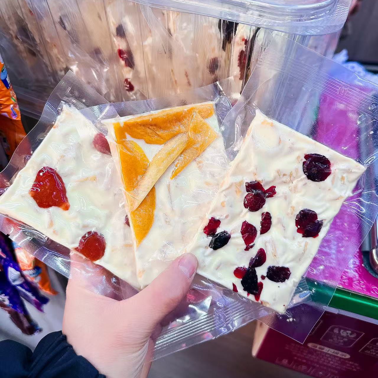 水果奶皮子发5袋 芒果草莓蔓越莓3种口味随机发