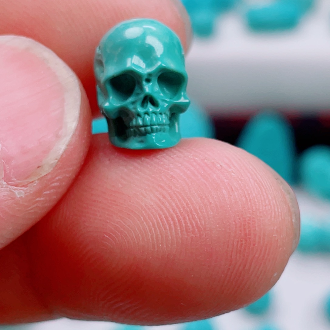 绿松石未镶嵌吊坠(不含链)