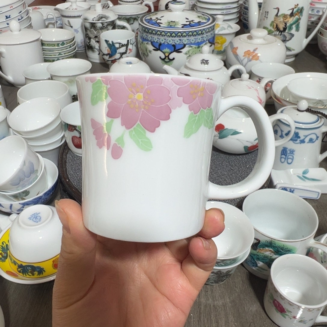 醴陵高温陶瓷炸福利160毫升红官窑