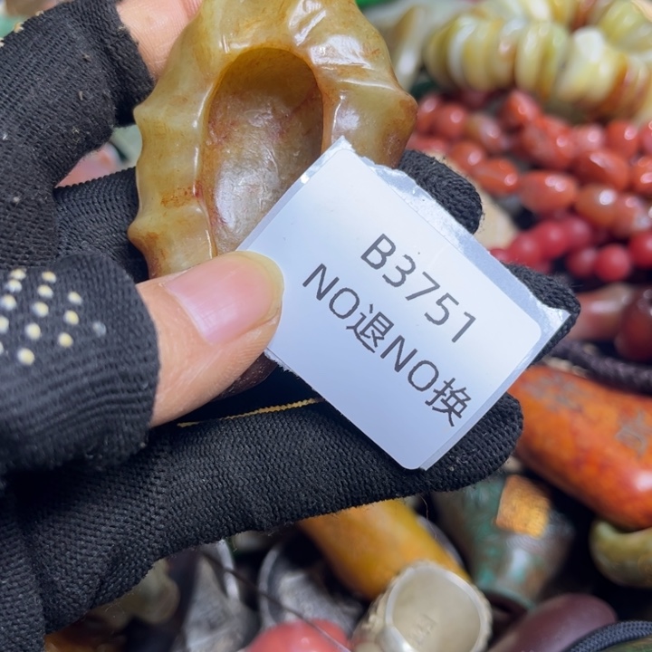 风***荷吊坠龙脊菩提工艺品3751