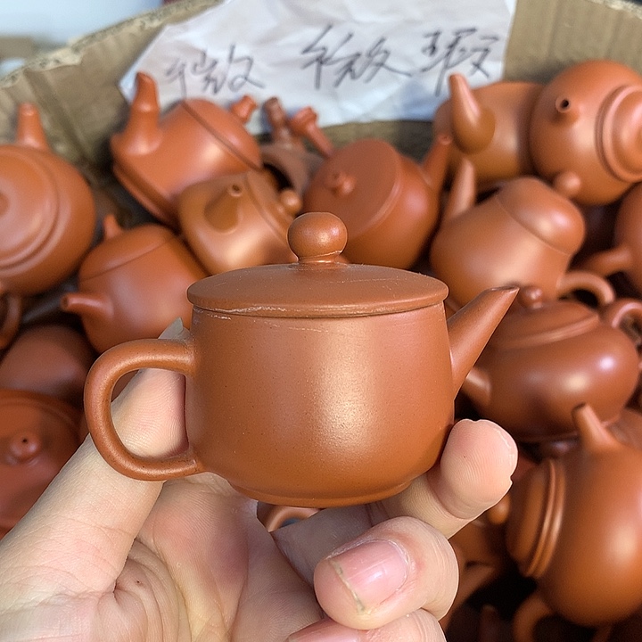  原矿朱泥茶壶茶具家用50