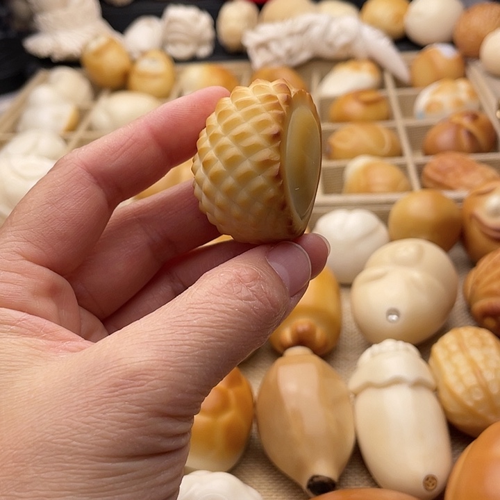 菩提根/象牙果吊坠榴莲