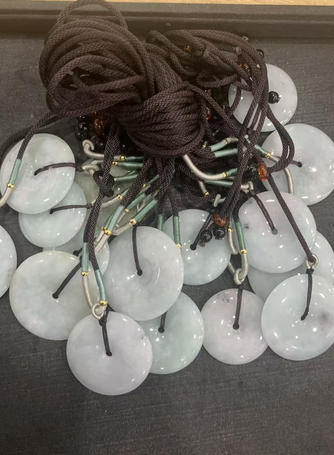 【清卿宠粉】翡翠平安扣+QZG241105-5（多样性发货）只发一个