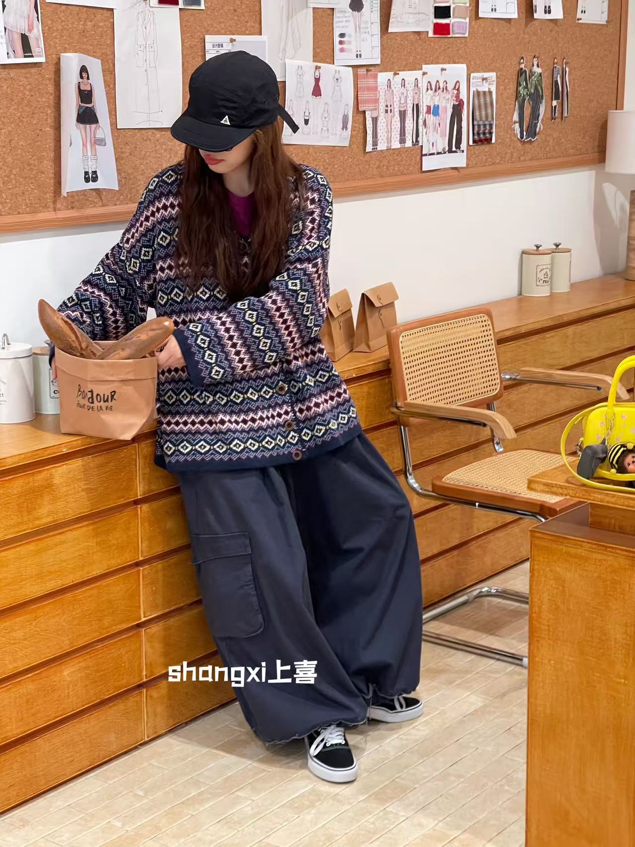  YQ#20250856#日系工艺毛衣 FL