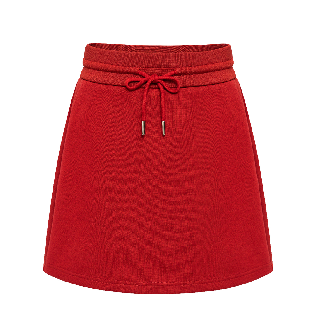 休闲版型A字裙#可成套搭配