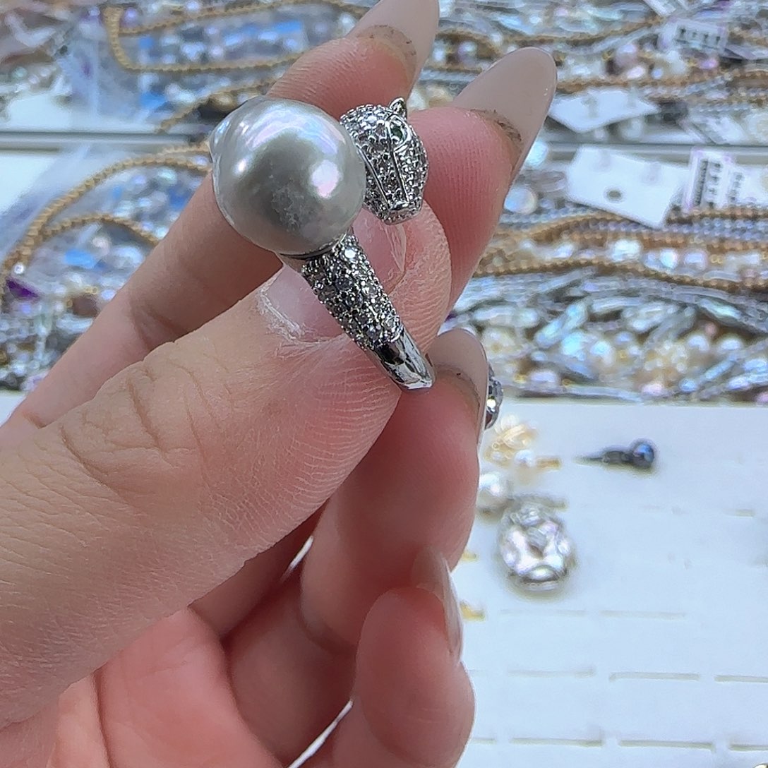 未镶嵌项链定制999淡水珍珠