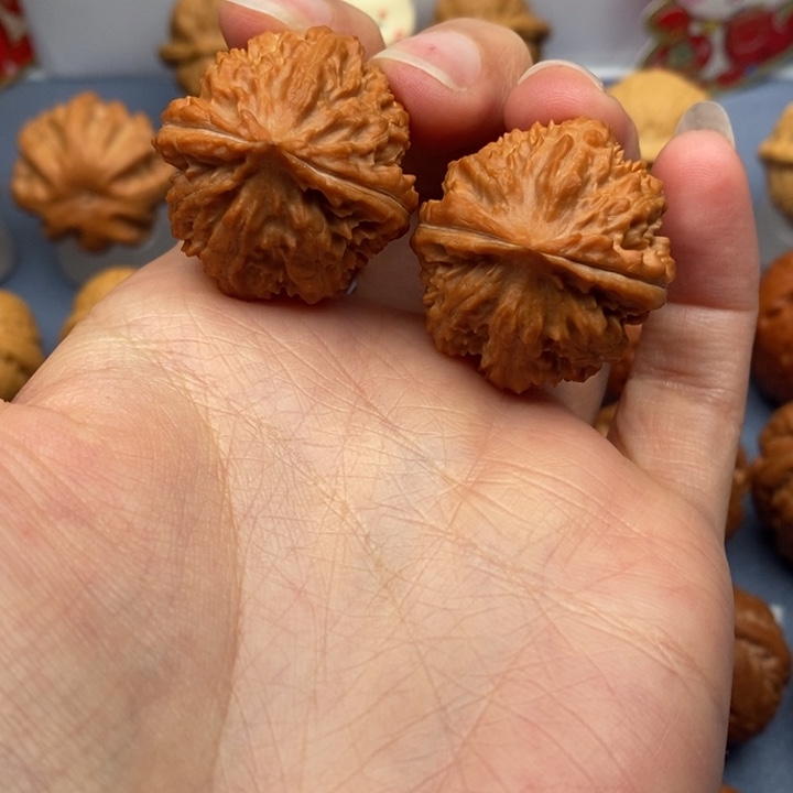 文玩核桃把件小狮子头