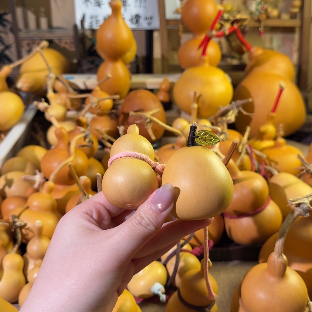小****天然葫芦手把摆件