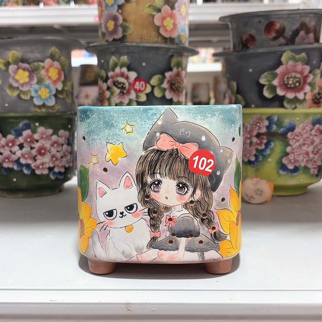 紫砂花盆手工花盆默认微瑕12/12微瑕