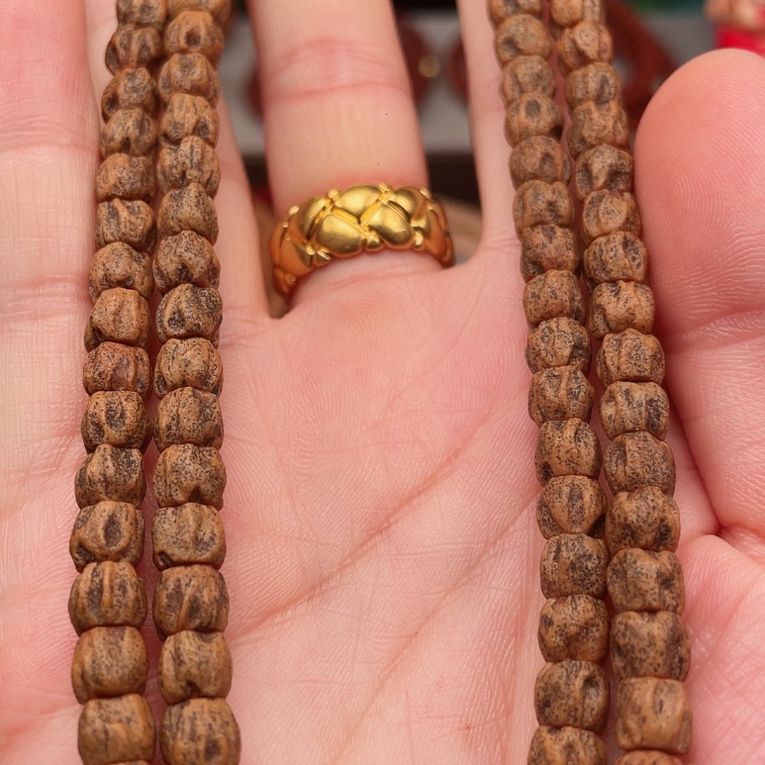 柏香籽/百香籽吊坠老树铁籽万鬼～红魔