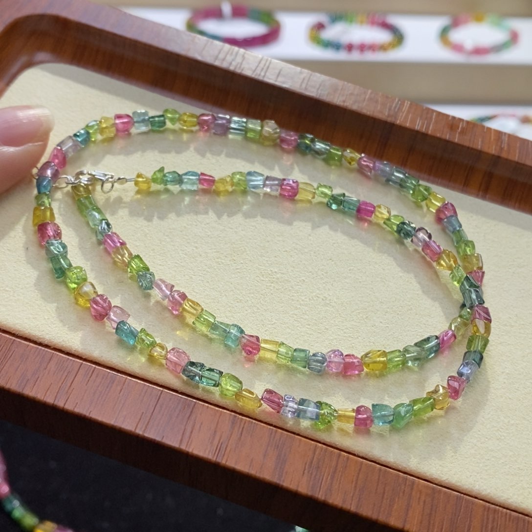 【闪购商品】碧玺手串未镶嵌两天看货期