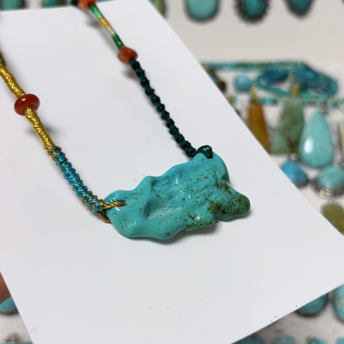 【闪购商品】未镶嵌绿松石珠宝奇石