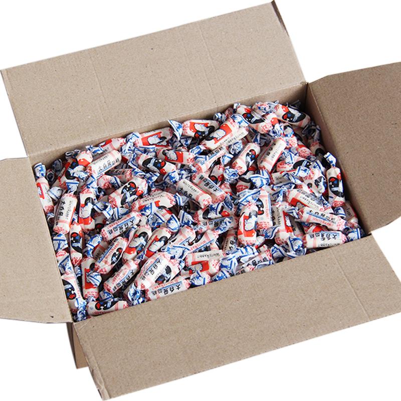 冠生园大白兔牛奶糖软糖1000g结婚喜糖婚庆糖果5斤装女友零食盒装