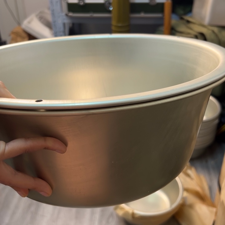 浩***特厚款铝合金盆3个34cm