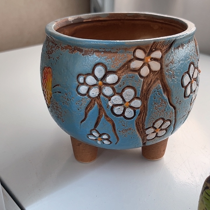 紫砂花盆粗陶材质多肉花盆