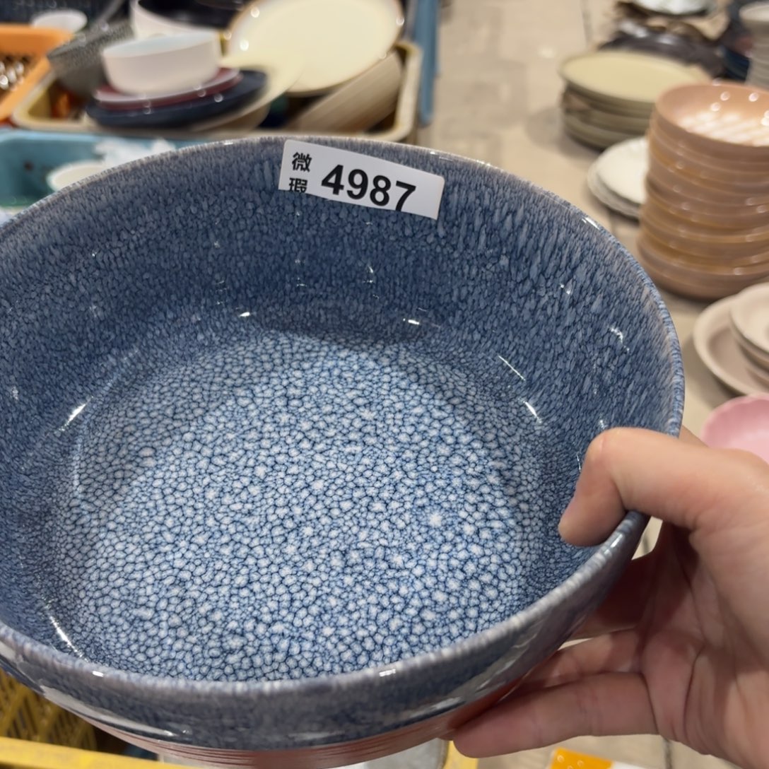 南***装陶瓷4987 微瑕陶瓷餐具1个