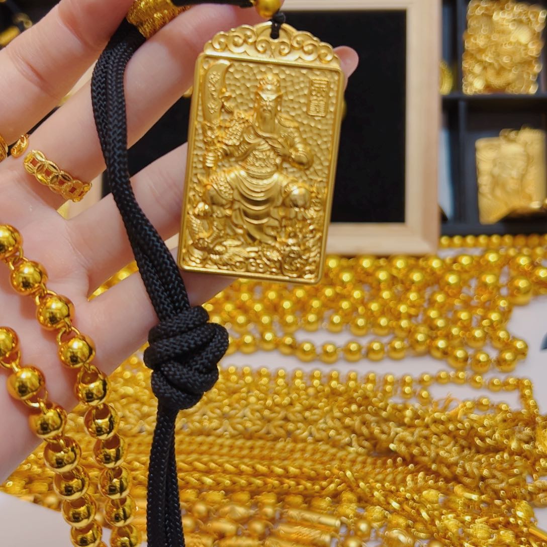 合金无合金无全身关公吊坠