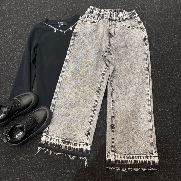 21107高端童装秋冬新款牛仔裤儿童B2-3-3