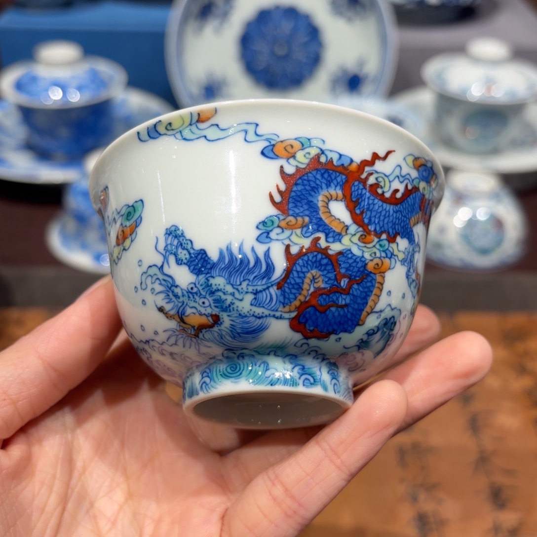 瓷片景德镇纯手工手绘